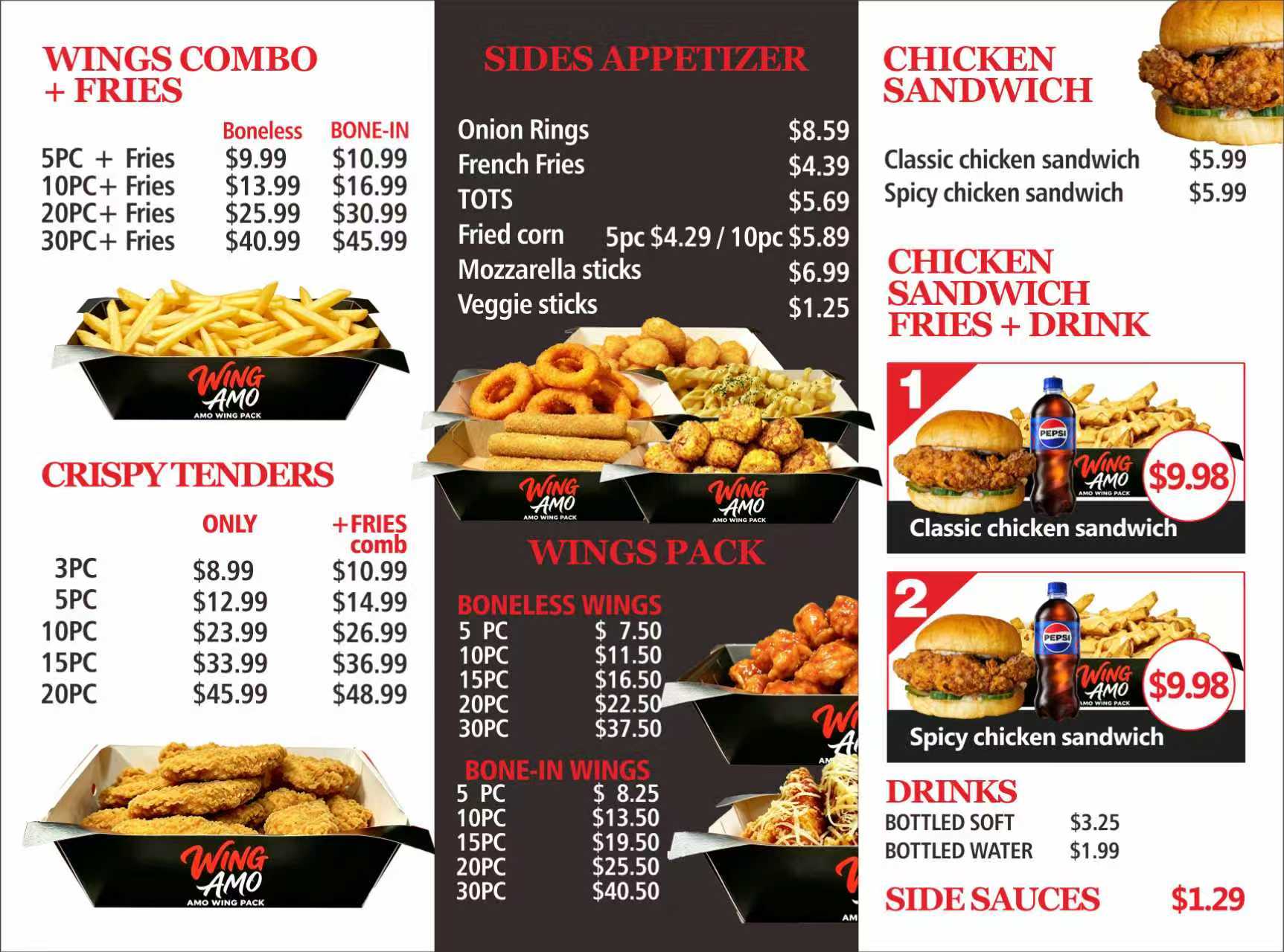 Full Menu Page 1